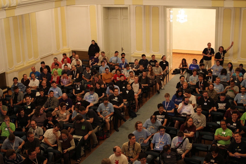 DebConf11 - glavna sala